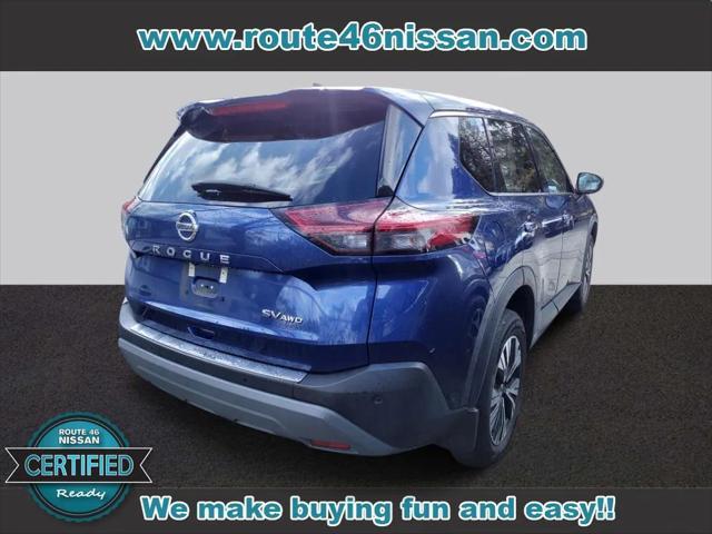 used 2021 Nissan Rogue car, priced at $18,495