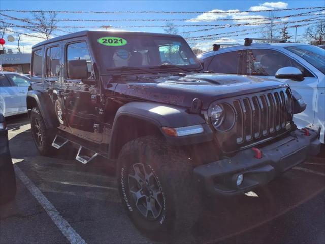 used 2021 Jeep Wrangler Unlimited car, priced at $34,695