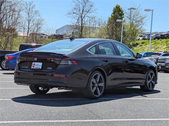 new 2025 Honda Accord Hybrid car, priced at $34,805