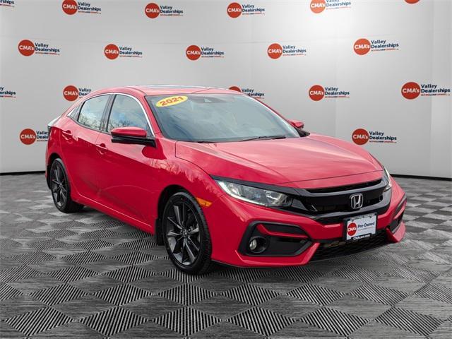 used 2021 Honda Civic car, priced at $22,998