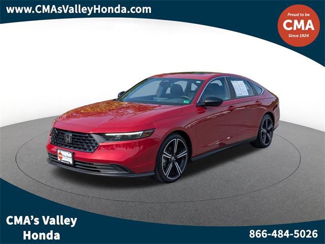 used 2023 Honda Accord Hybrid car, priced at $28,998