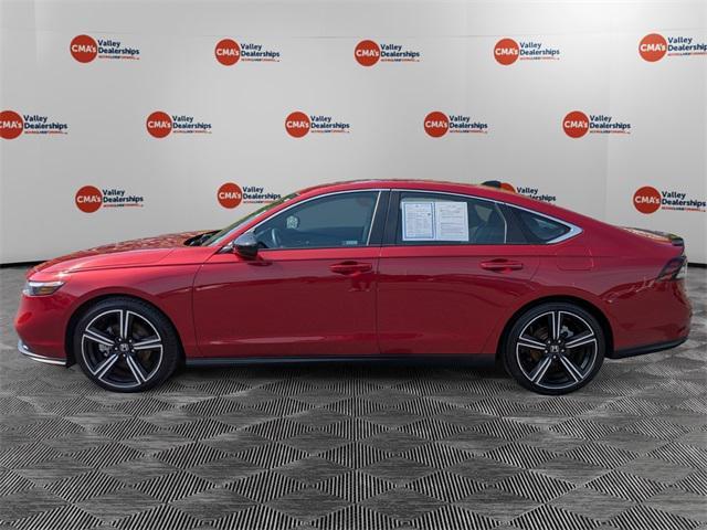 used 2023 Honda Accord Hybrid car, priced at $28,998