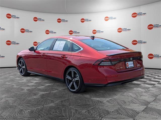 used 2023 Honda Accord Hybrid car, priced at $28,998