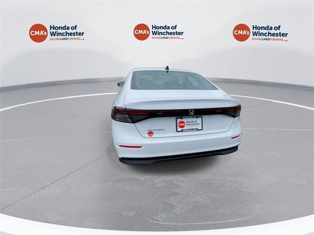 new 2025 Honda Accord car, priced at $32,165