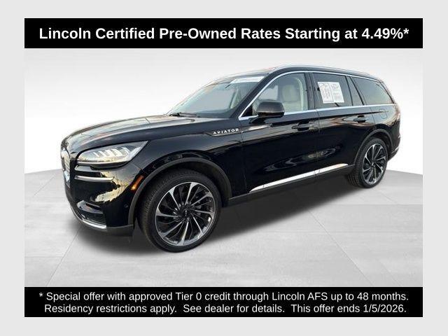used 2023 Lincoln Aviator car, priced at $47,060