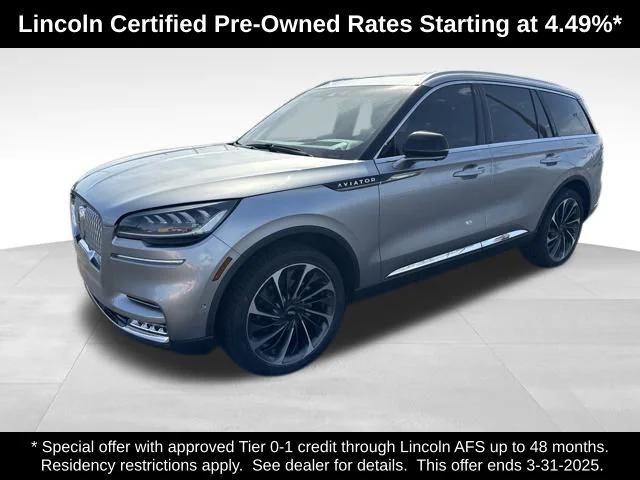 used 2021 Lincoln Aviator car, priced at $39,906
