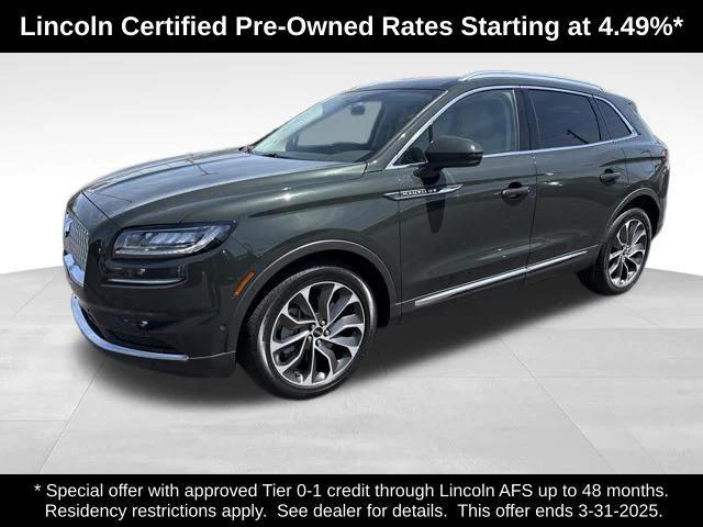 used 2022 Lincoln Nautilus car, priced at $36,478