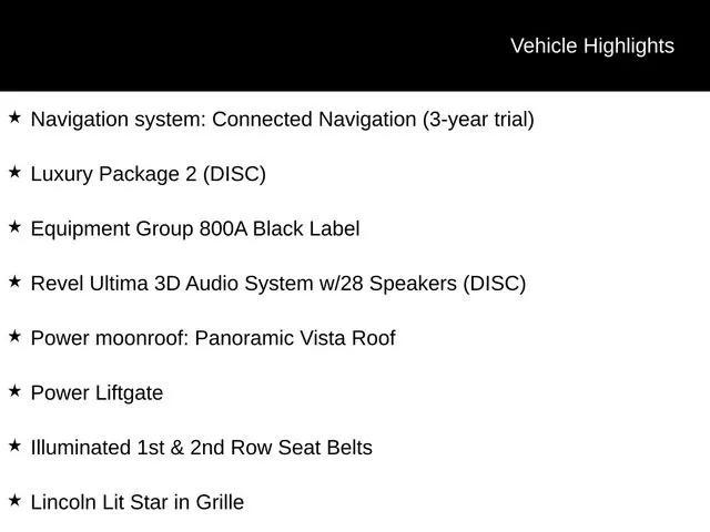 used 2022 Lincoln Navigator car, priced at $67,161