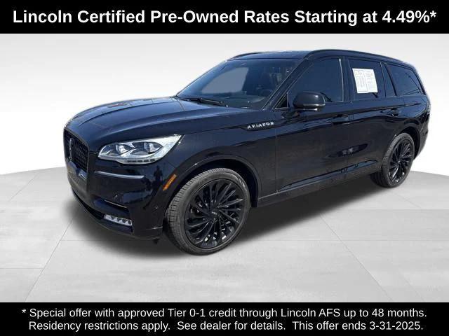 used 2022 Lincoln Aviator car, priced at $44,999