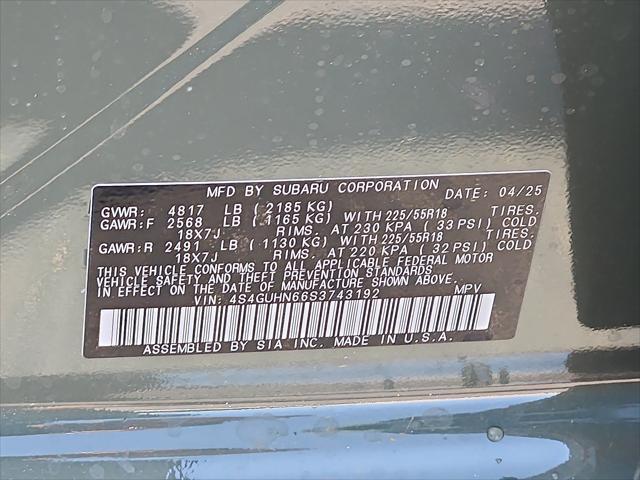 new 2025 Subaru Crosstrek car, priced at $36,248