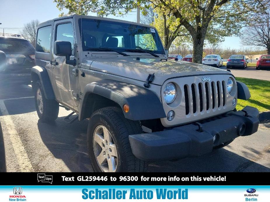 used 2016 Jeep Wrangler car, priced at $23,999