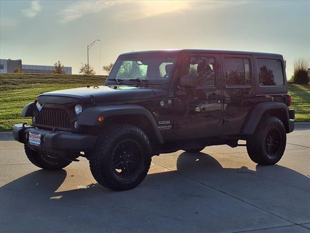 used 2016 Jeep Wrangler Unlimited car, priced at $13,992