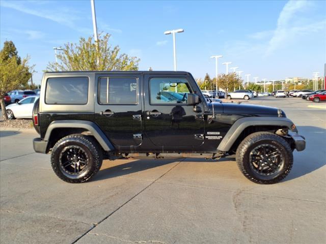 used 2016 Jeep Wrangler Unlimited car, priced at $13,992