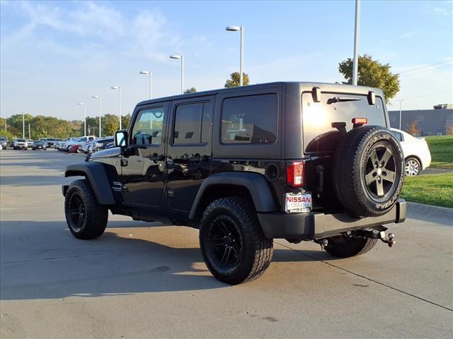 used 2016 Jeep Wrangler Unlimited car, priced at $13,992