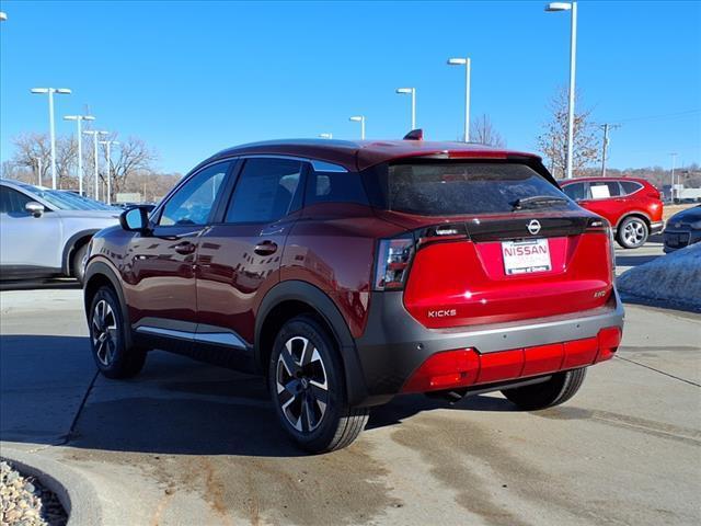 new 2025 Nissan Kicks car, priced at $28,765