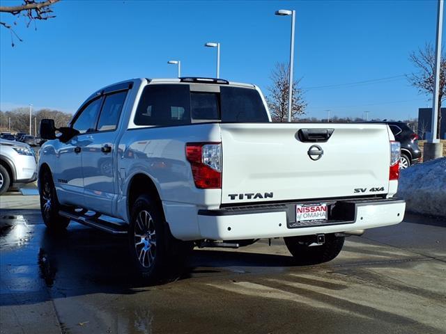 used 2021 Nissan Titan car, priced at $33,214