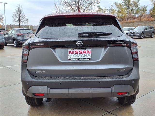 new 2025 Nissan Kicks car, priced at $27,590