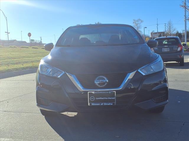 used 2021 Nissan Versa car, priced at $17,880