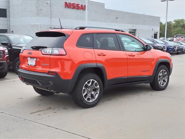 used 2021 Jeep Cherokee car, priced at $24,545