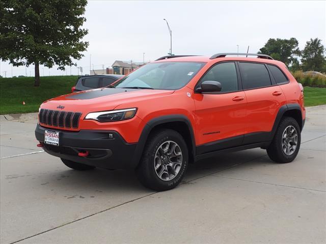 used 2021 Jeep Cherokee car, priced at $24,545