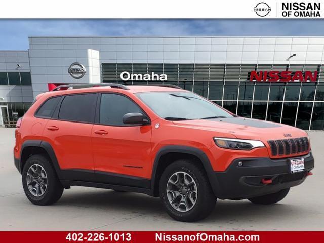 used 2021 Jeep Cherokee car, priced at $24,545