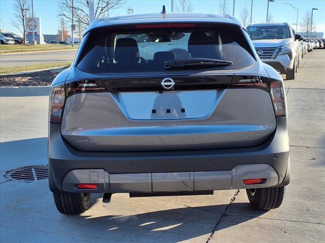 new 2025 Nissan Kicks car, priced at $26,860