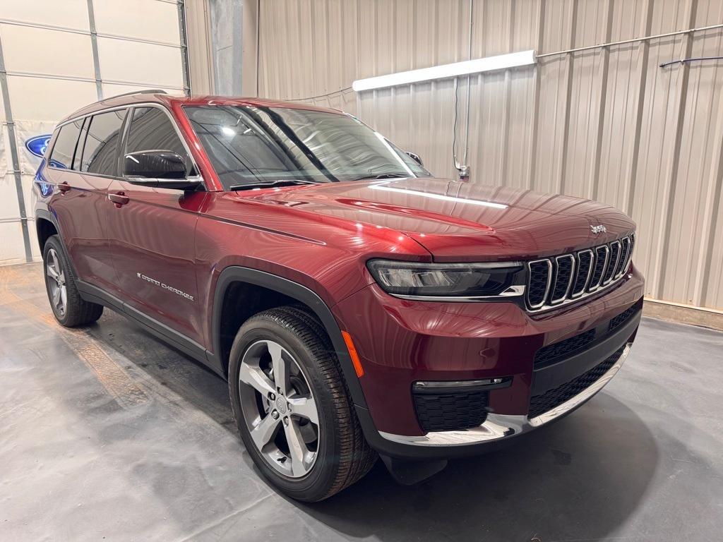 used 2022 Jeep Grand Cherokee L car, priced at $30,890