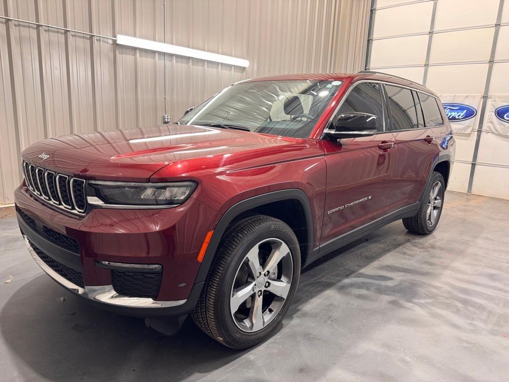 used 2022 Jeep Grand Cherokee L car, priced at $30,890