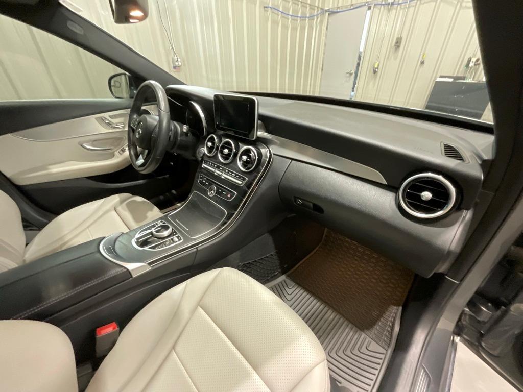 used 2018 Mercedes-Benz C-Class car, priced at $17,490