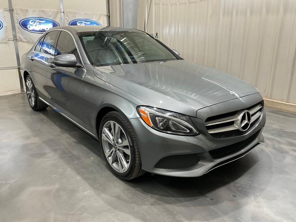 used 2018 Mercedes-Benz C-Class car, priced at $18,990
