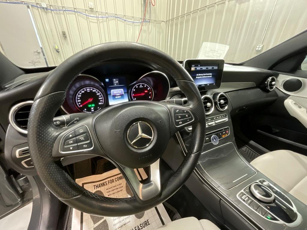 used 2018 Mercedes-Benz C-Class car, priced at $17,490