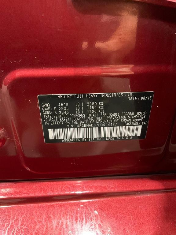 used 2017 Subaru Legacy car, priced at $9,970