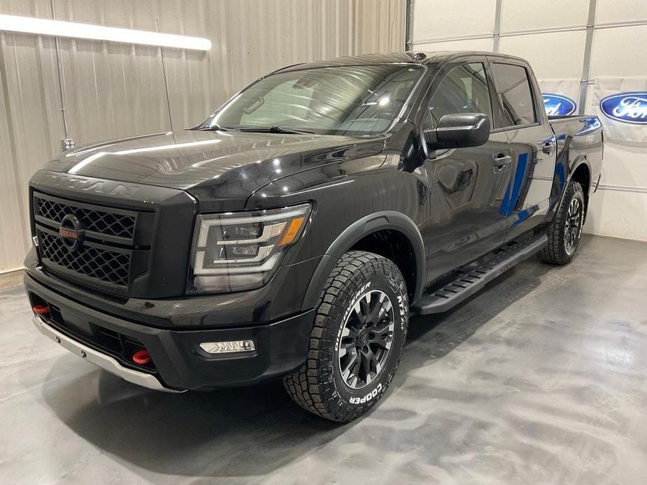 used 2021 Nissan Titan car, priced at $34,250