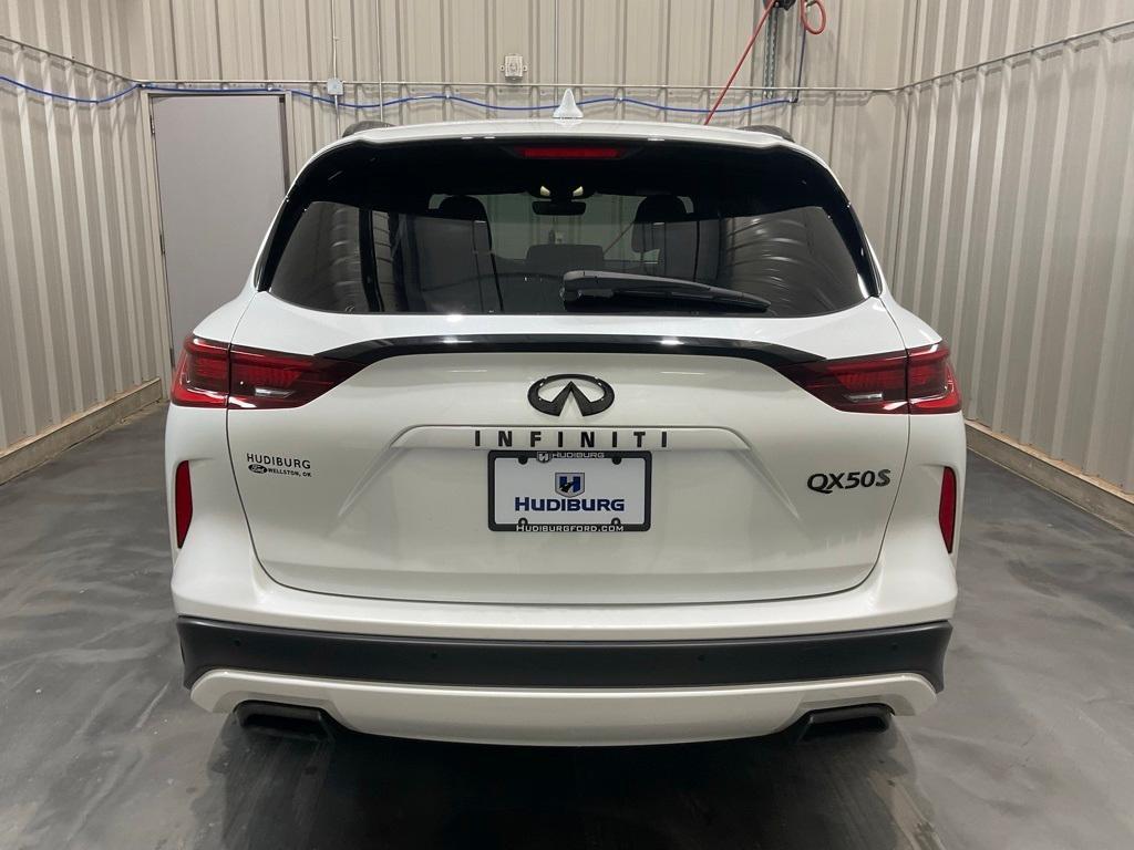 used 2024 INFINITI QX50 car, priced at $34,750
