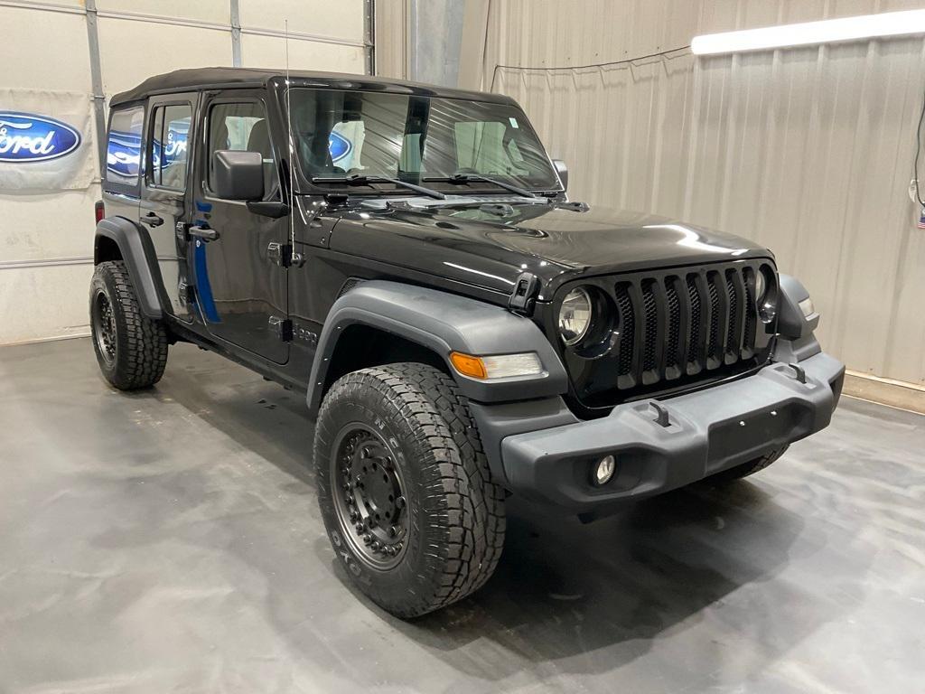 used 2022 Jeep Wrangler Unlimited car, priced at $27,990