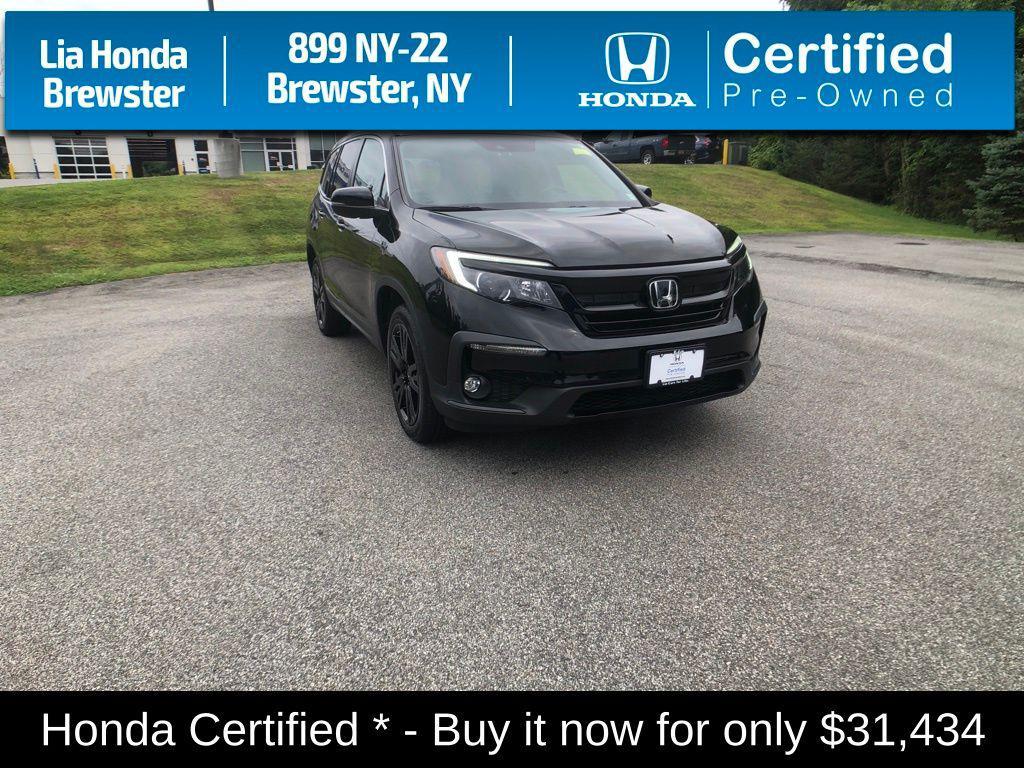 used 2022 Honda Pilot car, priced at $31,434
