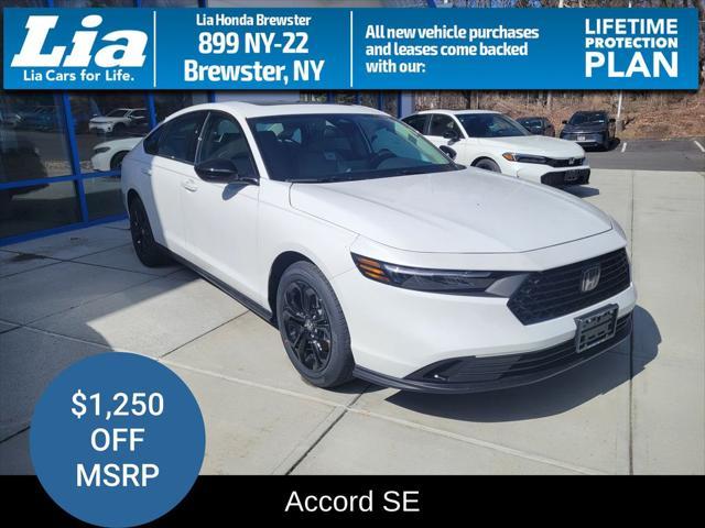 new 2025 Honda Accord car, priced at $32,165