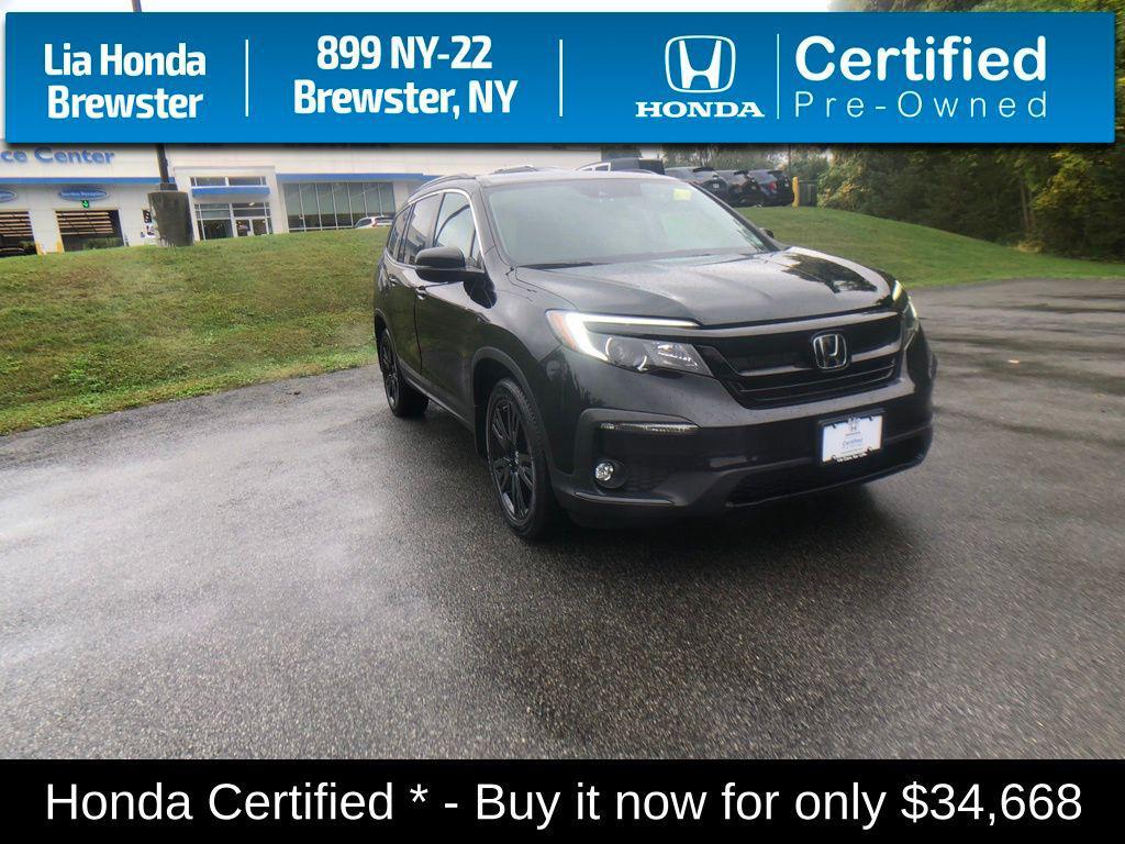 used 2022 Honda Pilot car, priced at $34,668