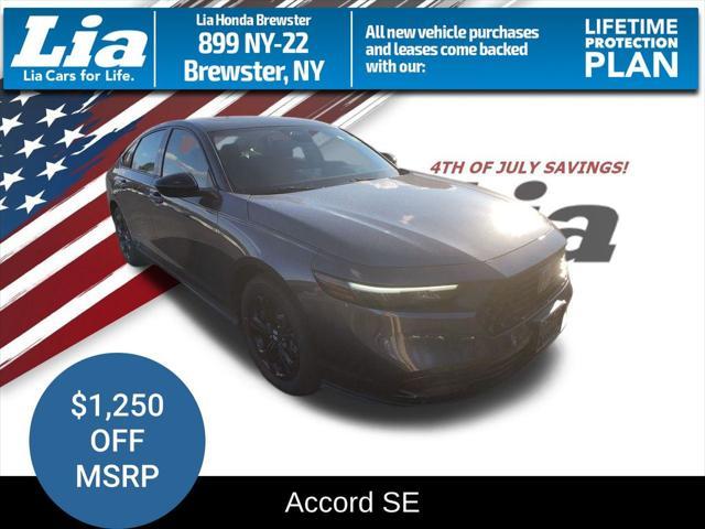 new 2025 Honda Accord car, priced at $31,710