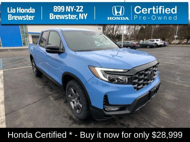 used 2024 Honda Ridgeline car, priced at $28,999