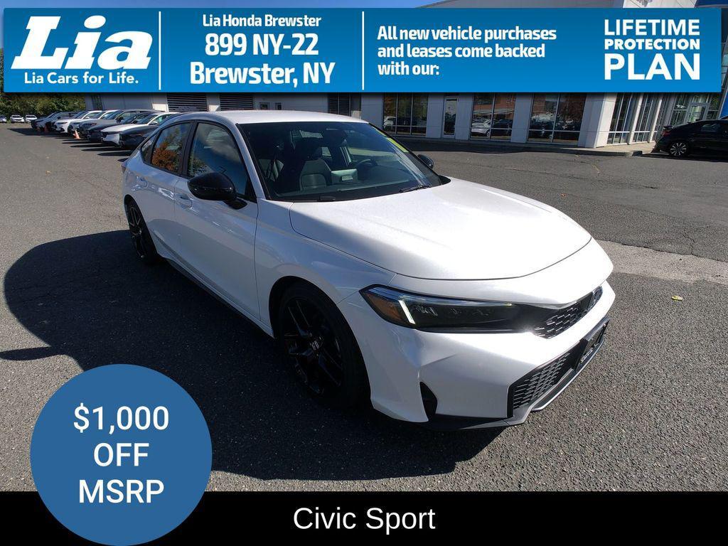 new 2025 Honda Civic car, priced at $29,000