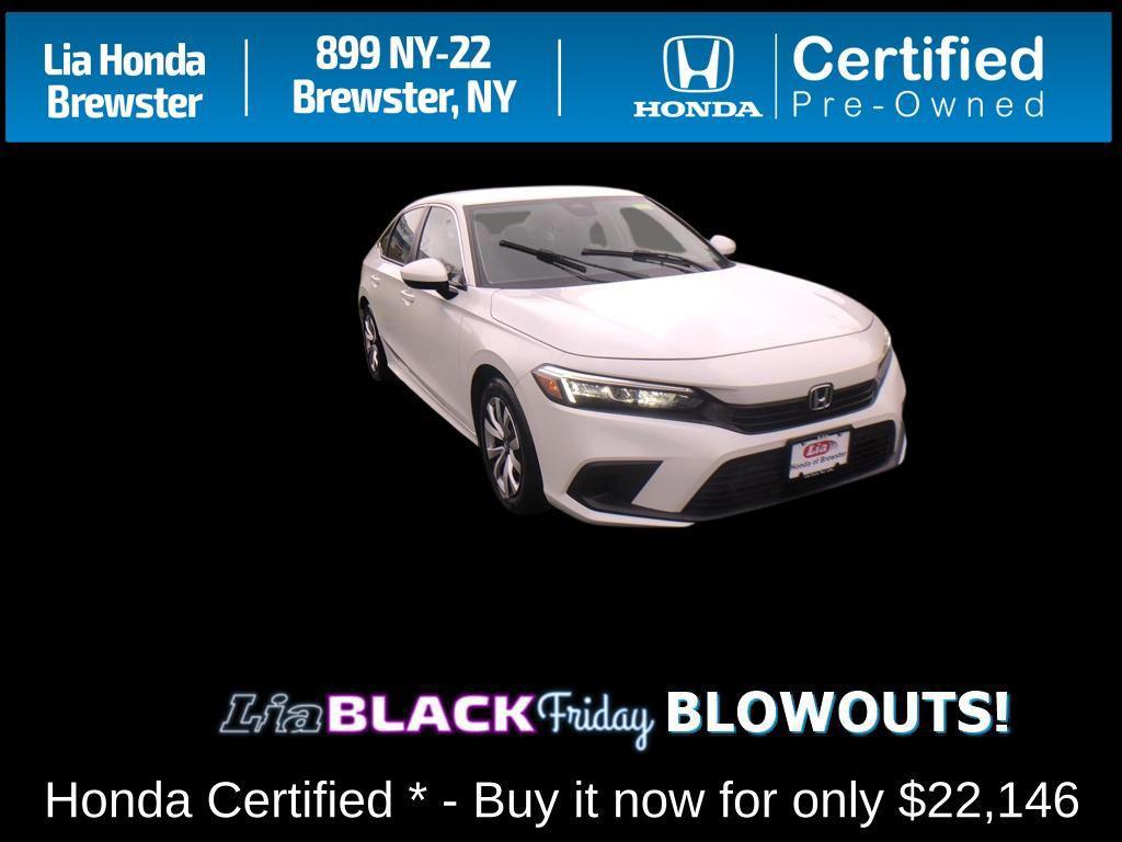 used 2022 Honda Civic car, priced at $22,146