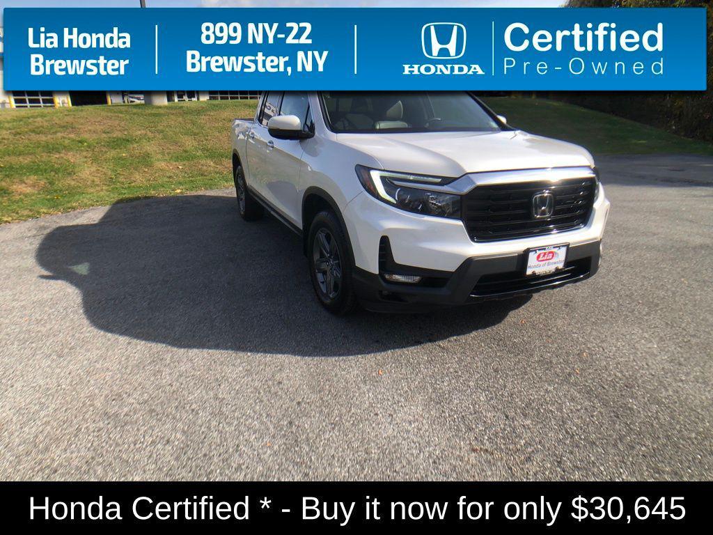 used 2022 Honda Ridgeline car, priced at $30,645