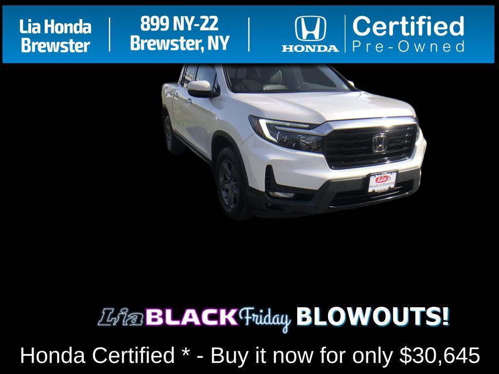 used 2022 Honda Ridgeline car, priced at $30,645