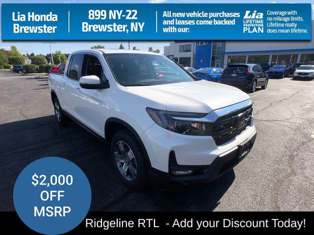 new 2025 Honda Ridgeline car, priced at $44,885