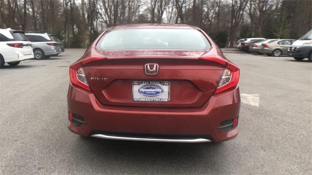 used 2021 Honda Civic car, priced at $20,143