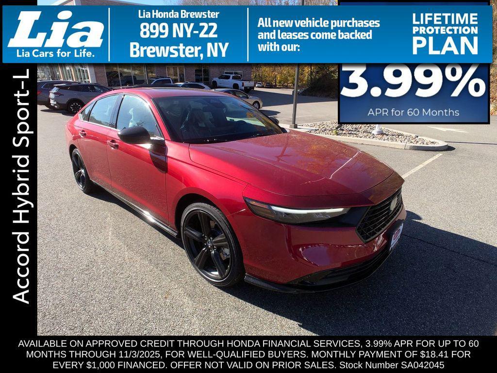 new 2025 Honda Accord Hybrid car, priced at $36,980