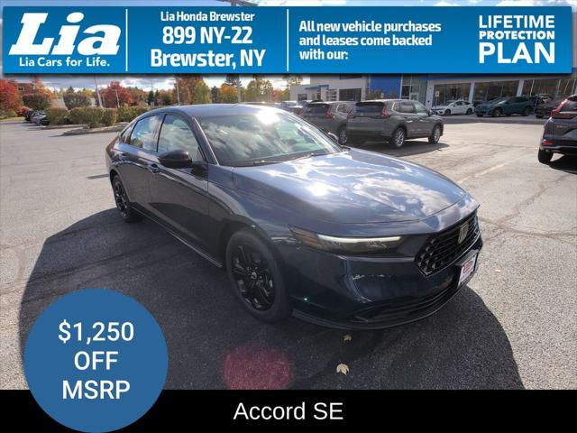 new 2025 Honda Accord car, priced at $31,710