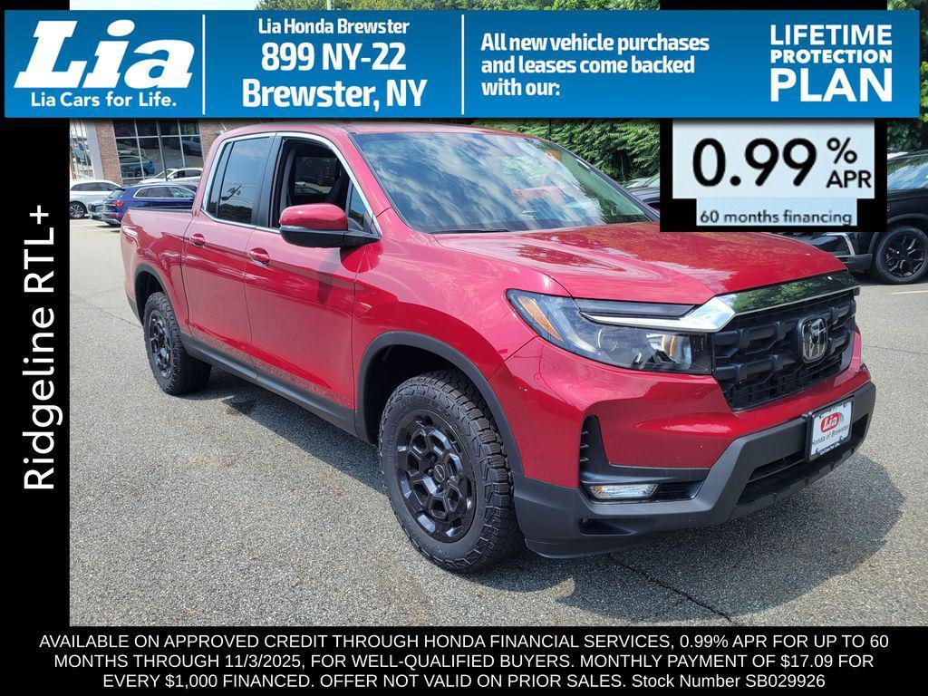 new 2025 Honda Ridgeline car, priced at $46,785