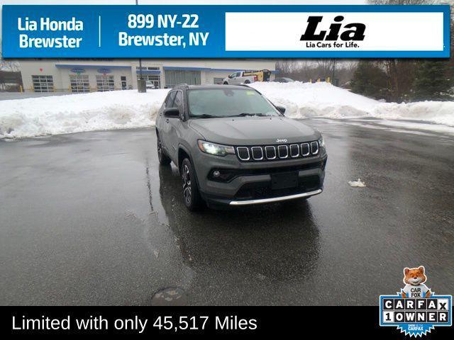 used 2022 Jeep Compass car, priced at $22,167